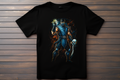 T-shirt Mortal Kombat - Sub Zero Kitsune Print Studio