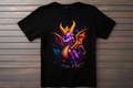 T-shirt Spyro Le dragon Kitsune Print Studio