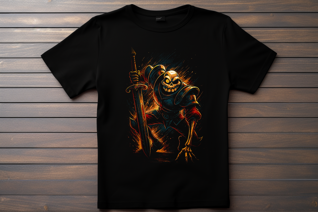 T-shirt MediEvil - Sir Daniel Fortesque Kitsune Print Studio