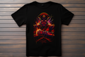 T-shirt Street Fighter - Bison Kitsune Print Studio