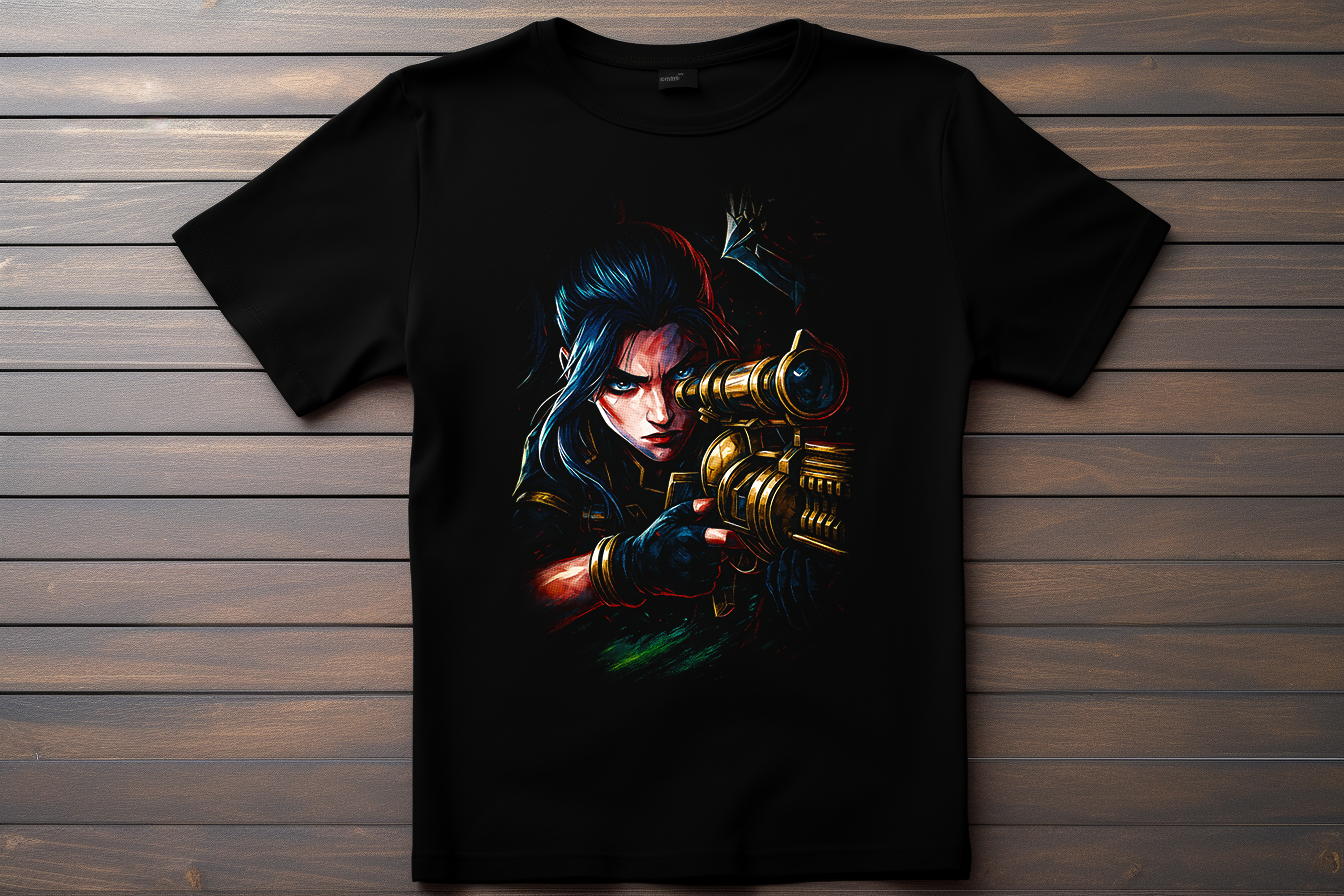 T-shirt Arcane - Caitlyn Kitsune Print Studio