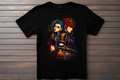 T-shirt Arcane - Jinx et Vi Kitsune Print Studio