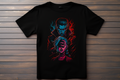 T-shirt Arcane - Jinx et Silco Kitsune Print Studio