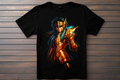 T-shirt Saint Seiya - Camus Kitsune Print Studio