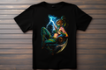 T-shirt League Of Legend - Akali Kitsune Print Studio
