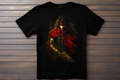 T-shirt Final Fantasy 7 - Vincent Valentine Kitsune Print Studio