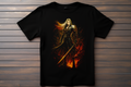 T-shirt Final Fantasy 7 - Sephiroth Kitsune Print Studio