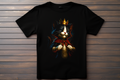 T-shirt Final Fantasy 7 - Cait Sith Kitsune Print Studio
