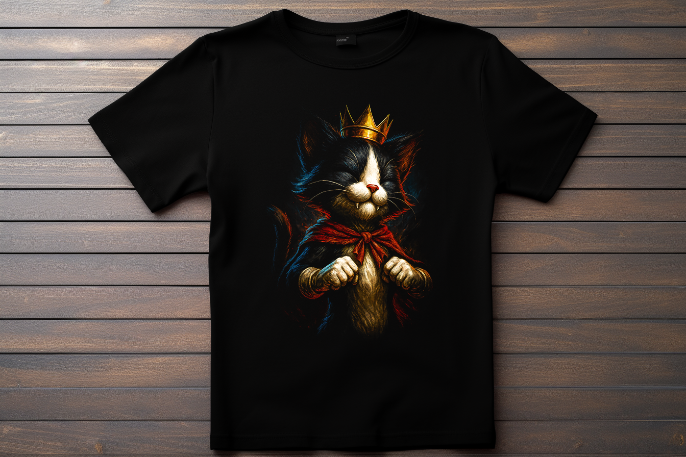 T-shirt Final Fantasy 7 - Cait Sith Kitsune Print Studio