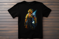T-shirt Final Fantasy 10 - Tidus Kitsune Print Studio