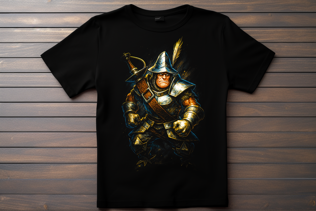 T-shirt Final Fantasy 9 - Steiner Kitsune Print Studio