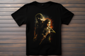 T-shirt The Last Of Us - Joel et Ellie Kitsune Print Studio