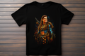T-shirt Horizon Zero Dawn  - Aloy Kitsune Print Studio
