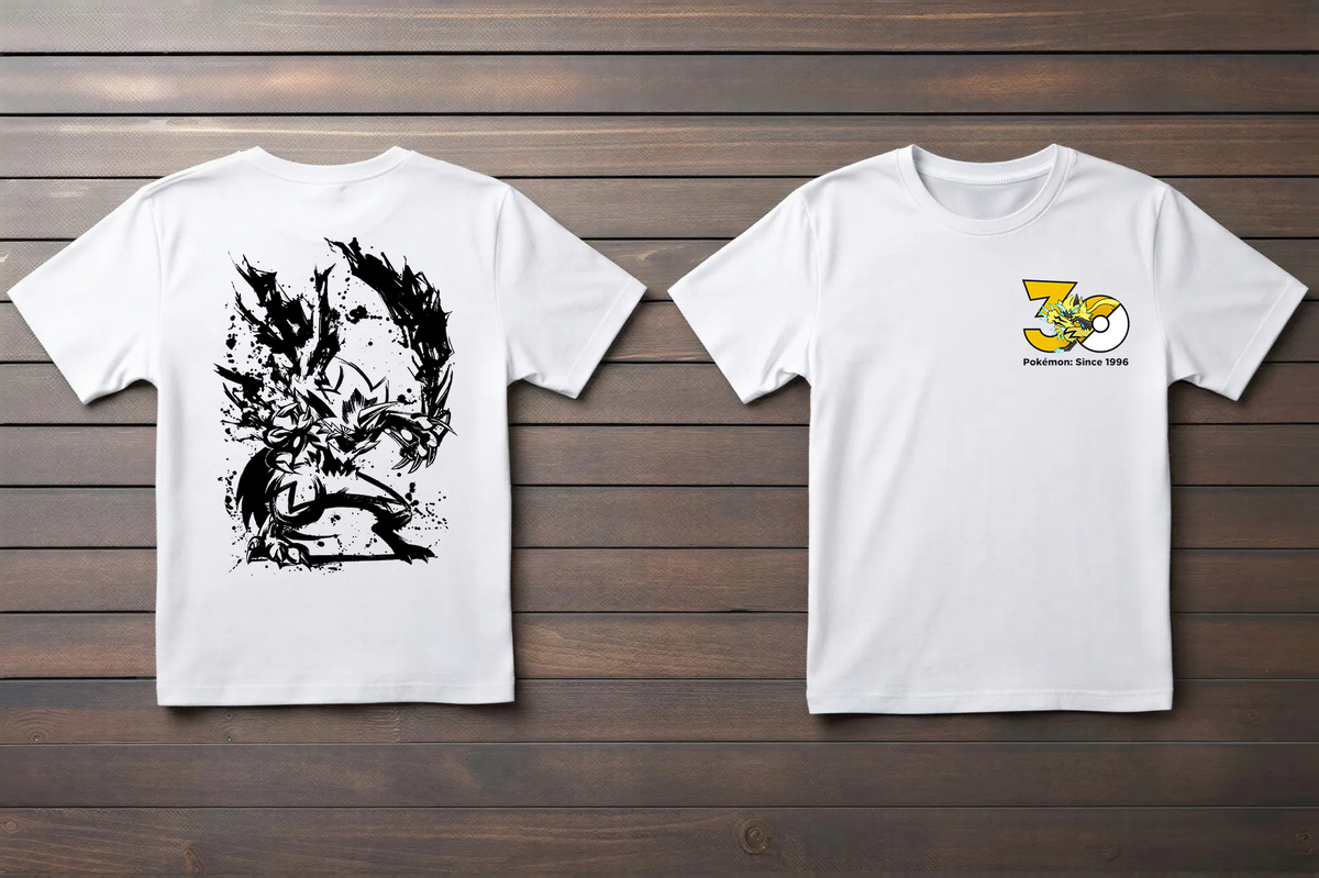 T-shirt Zeraora 30 ans Kitsune Print Studio